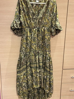 Asymmetric boho dress like new