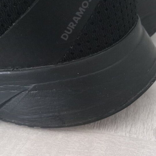 Adidas Duramo 44 like new black athletic shoes