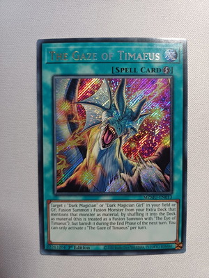 The Gaze of Timaeus κάρτα Yu-Gi-Oh! σαν καινούργιο