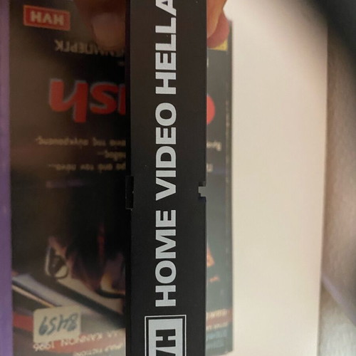 Crash VHS used, Greek, 1996, David Cronenberg, thriller