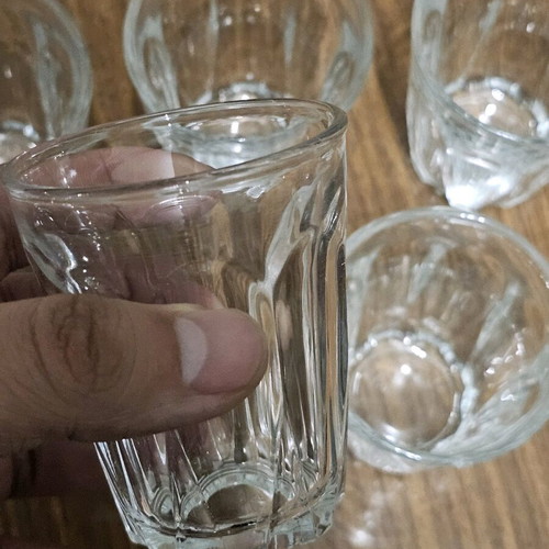 Wine glasses used, pack of 5 pieces