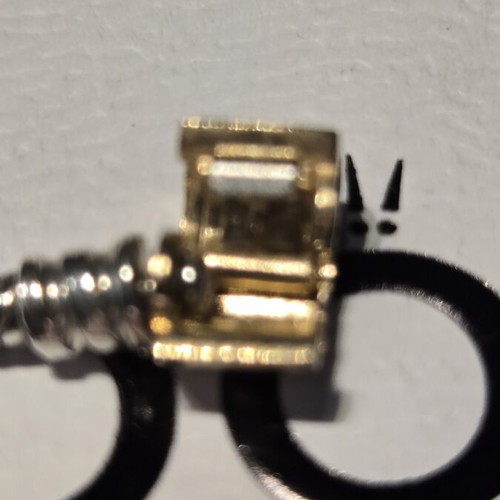 Pandora bracelet 19 cm with real gold, old collection