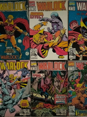 Warlock comic book series 1-6, Marvel Comics 1992