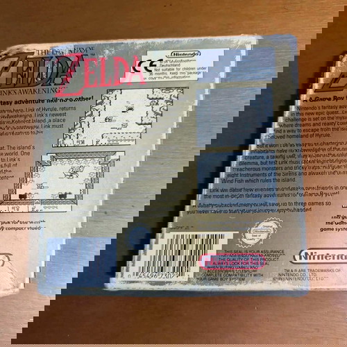 Nintendo Game Boy The Legend of Zelda: Link's Awakening μεταχειρισμένο με κουτί και εγχειρίδιο