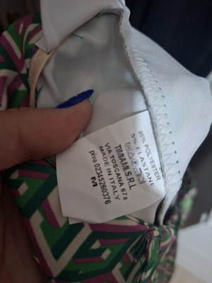 Women's printed pants size medium new