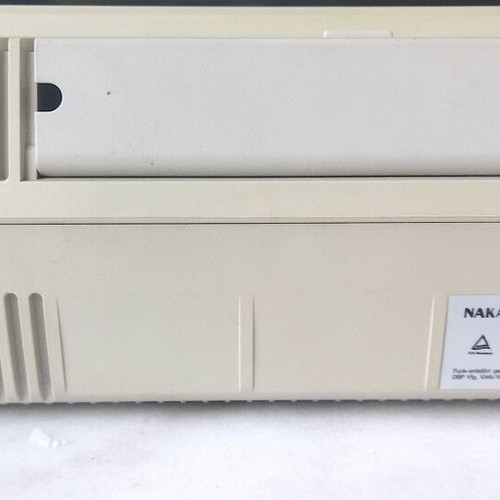Nakajima AX-65 portable electronic typewriter used, Greek-English