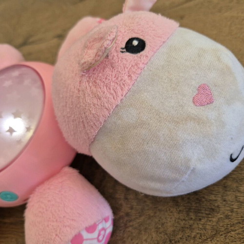 Fisher Price Hippo Projector used with music and light for newborns