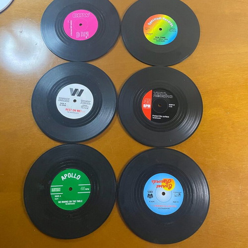 Coasters like new, pack of 6
