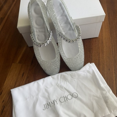 Jelly ballet flats Jimmy Choo like new, size 39