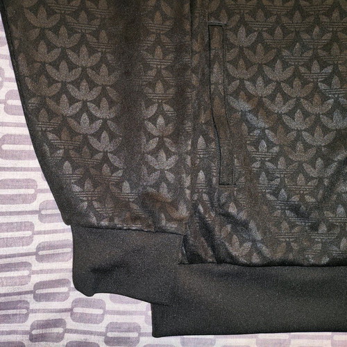 Adidas Adicolor Graphics Monogram SST jacket like new, size XL, black