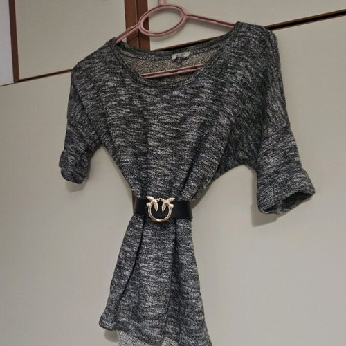 Juicy Basic blouse used, gray, size S