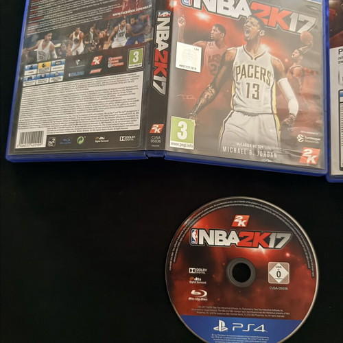 2017 Sports Game Set for PlayStation 4 like new, FIFA 17, PES 2017, NBA 2K17