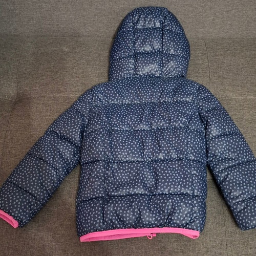 Benetton jacket like new, size 3-4 years, blue and pink