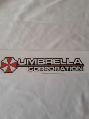 Αυτοκόλλητο Umbrella Corporation καινούργιο, ανεξίτηλο και αδιάβροχο