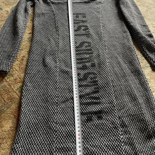 Dress with zipper used, small/medium, black and gray