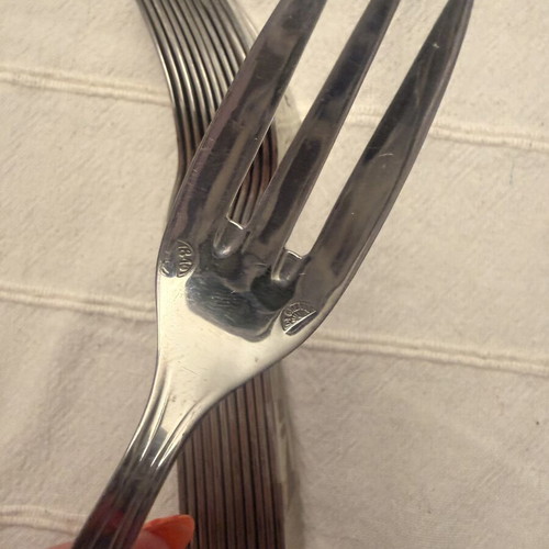 Small forks set of 12 used for fish or dessert
