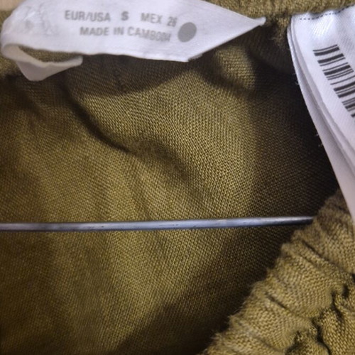 Linen pants Zara like new, size S