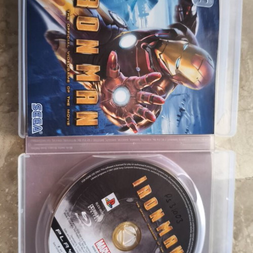 Iron Man PS3 game used in very good condition