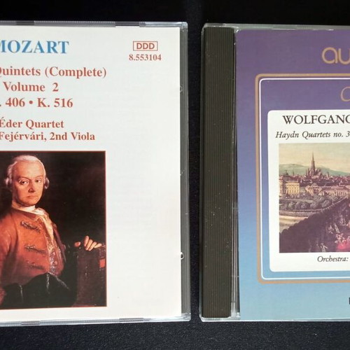 W.A. Mozart 7 CDs used, classical music set