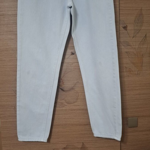 Mango girls' denim jeans like new, braided waist, adjustable size 164 cm
