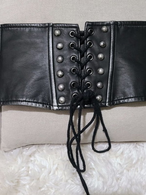 Punk Rave corset belt used, goth steam punk vintage cosplay