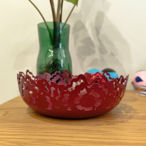 IKEA Silkestråd decorative bowl with Chinese art pattern