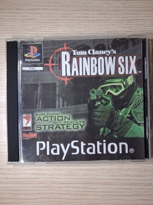 Tom Clancy's Rainbow Six PS1 game used