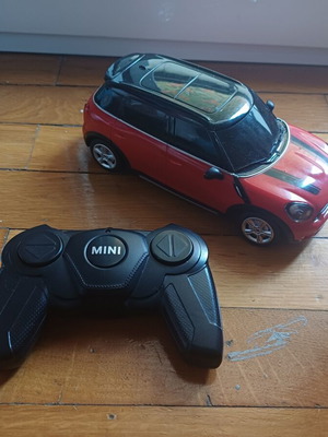 Rastar Mini Cooper Remote Control Car Red New