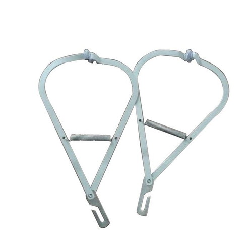Door swing hooks for baby cradle