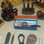 Pipe collection like new, handmade authentic pipes and accessories