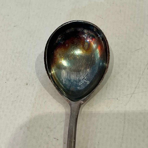 Vintage alpaca spoon 12cm used