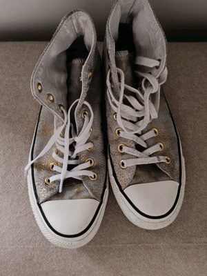 Converse αθλητικά μεταχειρισμένα νούμερο 40 γκρι χρυσαφί