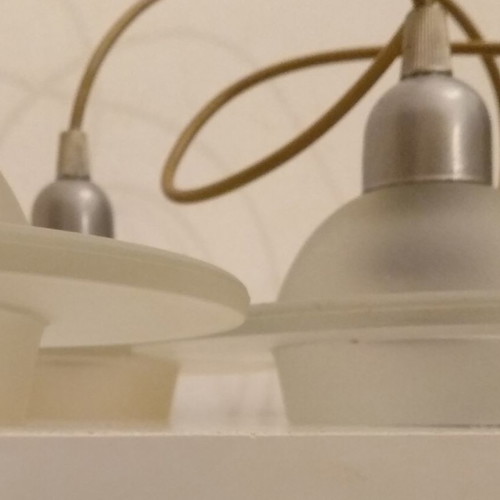 Set of two Viokef ceiling lights, three-light and two-light