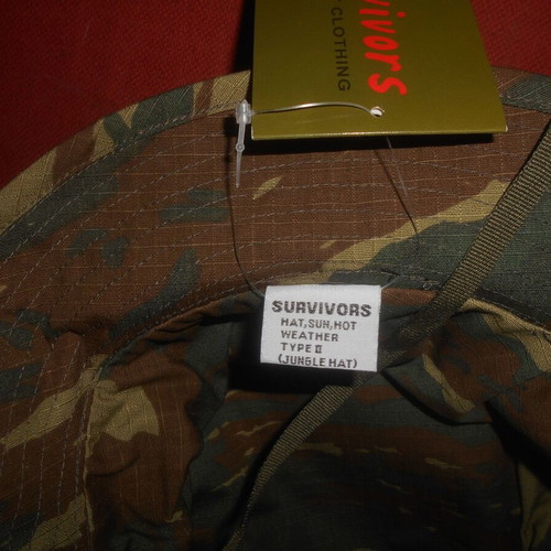 Jungle ARMY Boonie Hat Greek green camouflage new