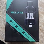 Eleaf Melo 4s vape tank 4.5ml, 25mm with 2 coils 0.3ohm