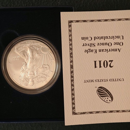 American Eagle 2011 Silver One Ounce Coin new