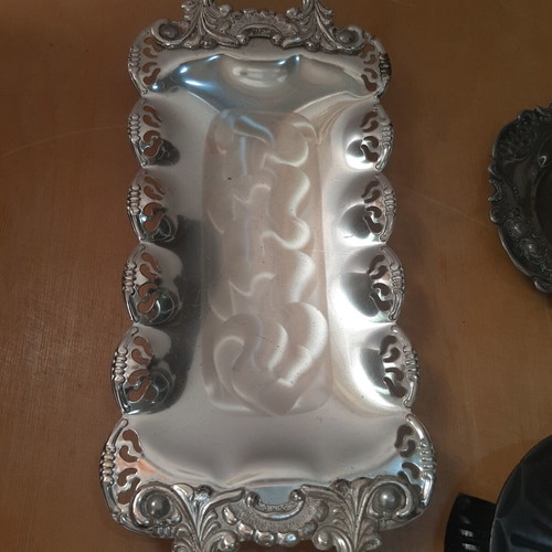 Vintage decorative items used, pack with W.Germany candle holder