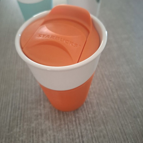 Starbucks collection set of 6 authentic ceramic and metal travel mugs