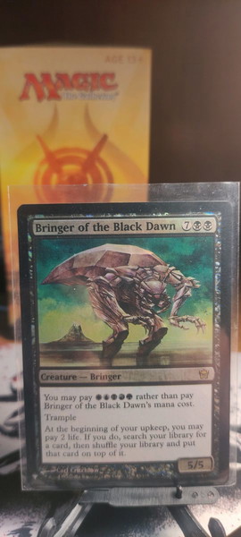 Bringer of the Black Dawn (Foil), Mystery Booster. Magic the Gathering