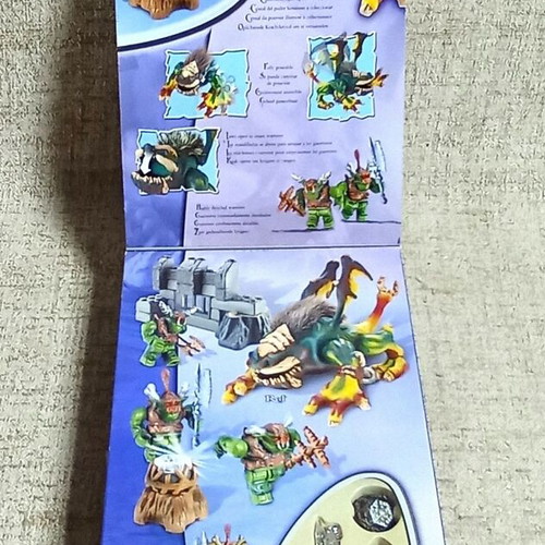 Mega Bloks Vorgan Attack Dragons Krystal Wars set, sealed vintage