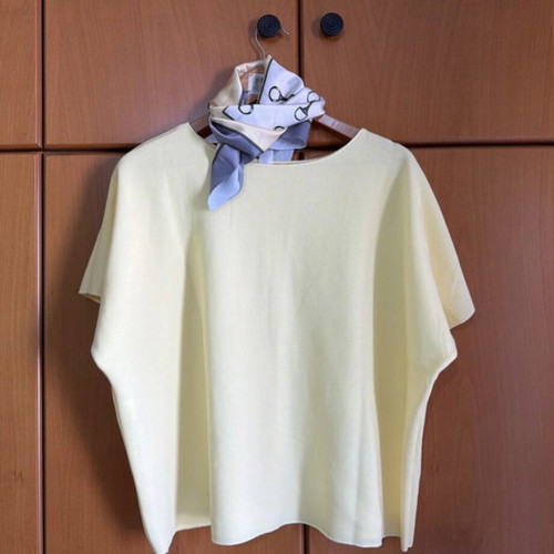 Yellow blouse Italian tailoring