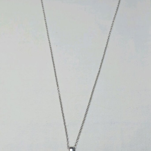 Silver Chocolate Necklace