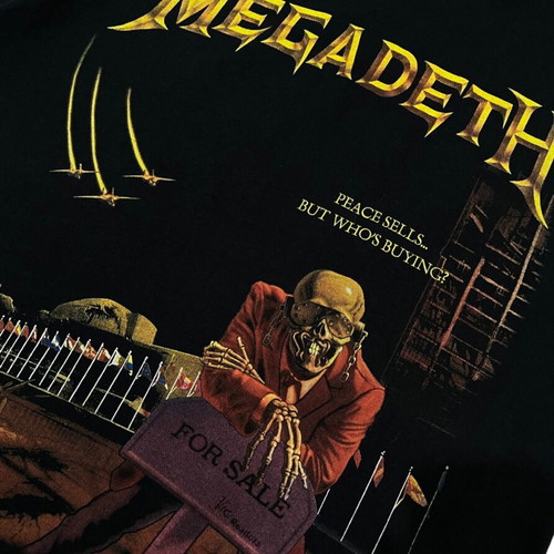 Megadeth men's metal t-shirt size M like new