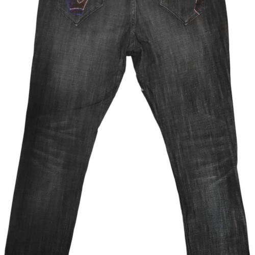 Jeans with strass like new, size M 38 10