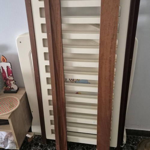 Baby cot used with mattress included