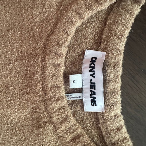 DKNY JEANS women's beige sweater M, new