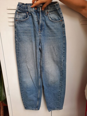 Bershka pants new, blue, size XXS