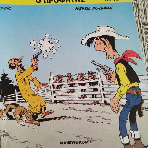 Lucky Luke six collectible comics, old editions