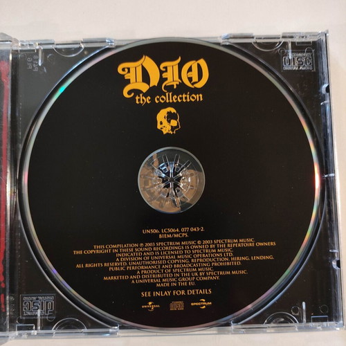 Dio The Collection CD used, metal