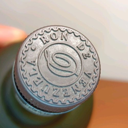 Diplomático Reserva Exclusiva Rum bottle used, empty 70cl